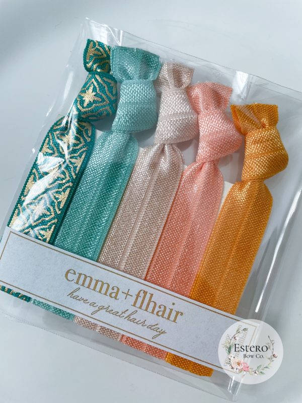 Assorted Hair Tie 5PK | Emma + Flhair