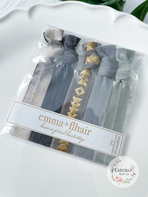 Assorted Hair Tie 5PK | Emma + Flhair