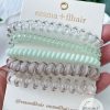 5 Pack Purple Coil Hair Tie Set | Emma + Flhair