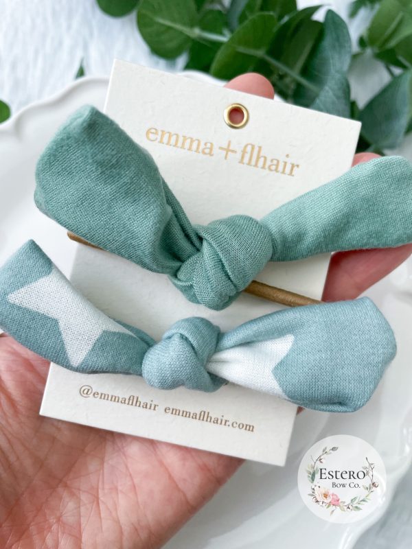 2PK Knotted Hair Ties | Emma + Flhair