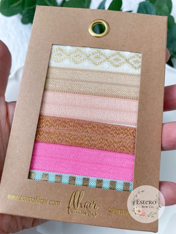 Assorted Hair Tie 6PK | Emma + Flhair