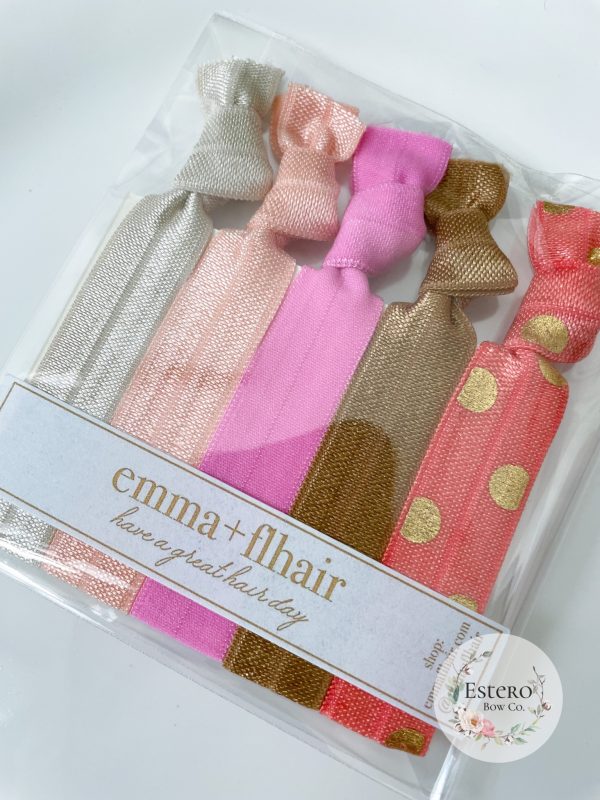 Assorted Hair Tie 5PK | Emma + Flhair