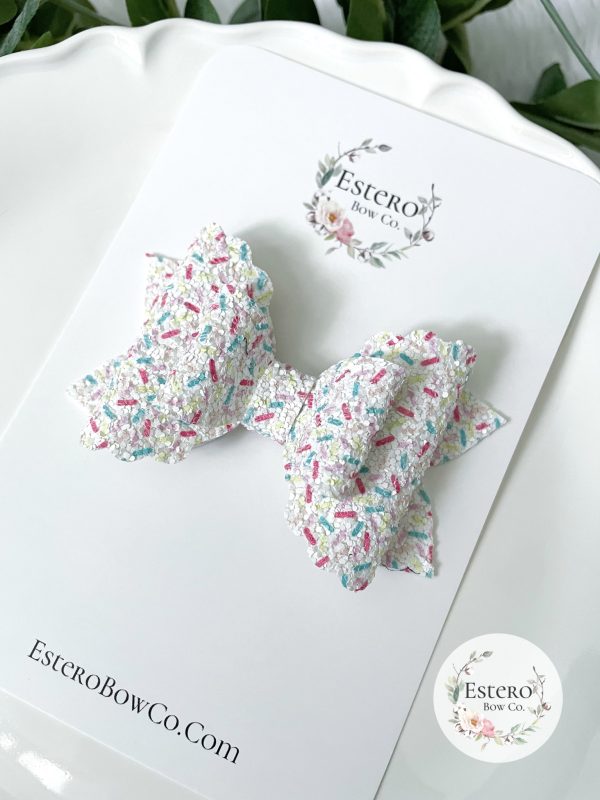 3.5” The Sprinkles Hair Bow