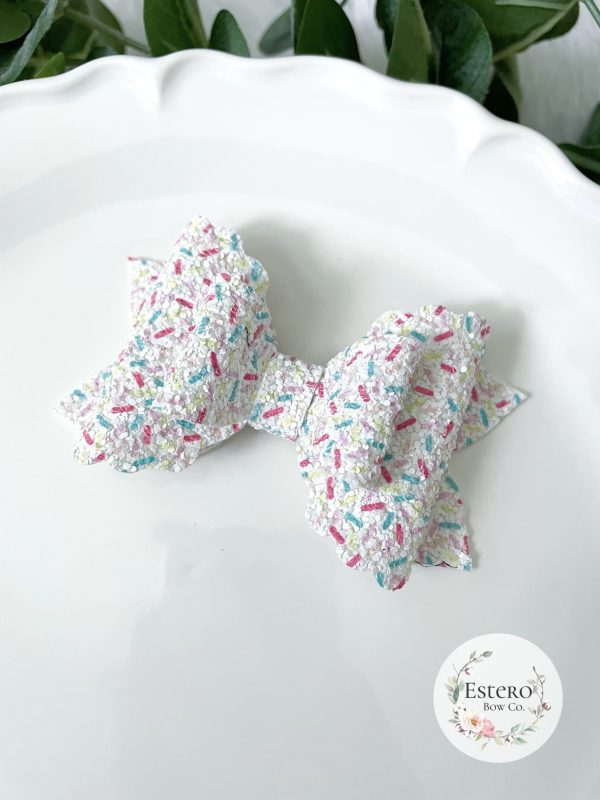 3.5” The Sprinkles Hair Bow - Image 4