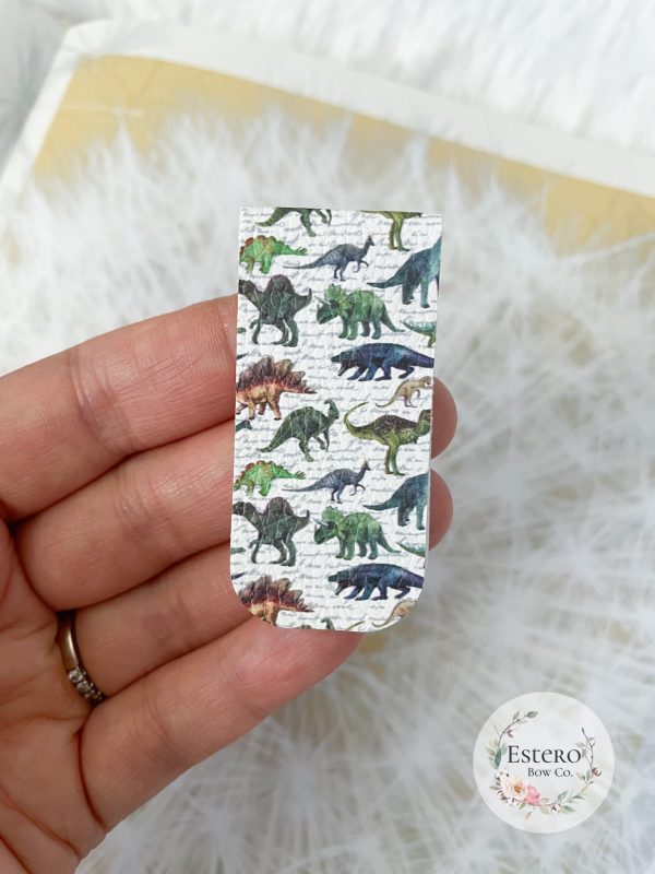 Jurassic Dinos Magnetic Bookmark