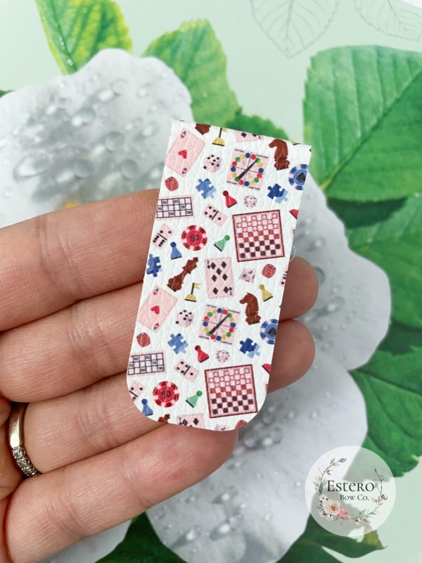 Classic Party Games Magnetic Bookmark