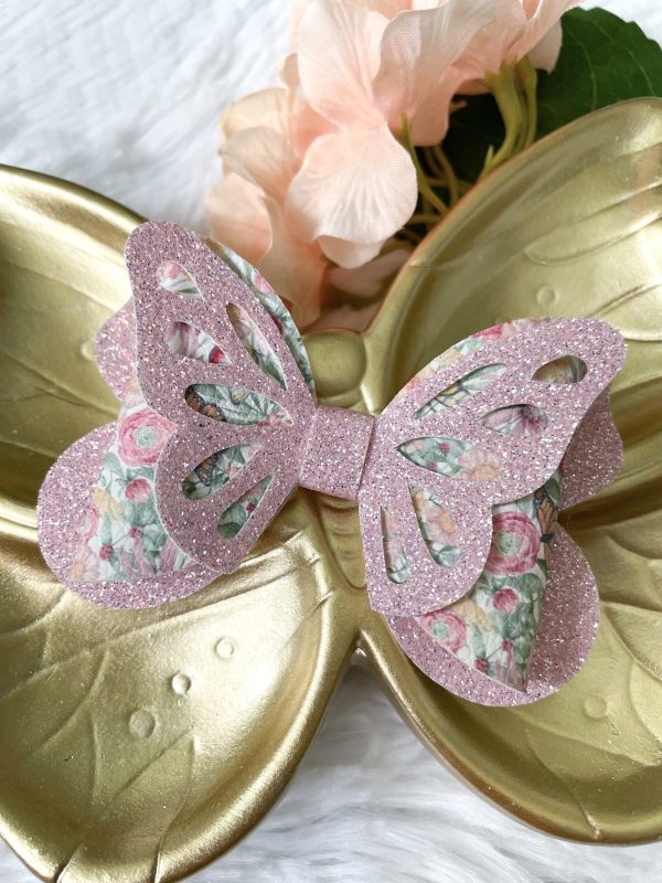 3.5” The Butterfly Meadow Hair Bow