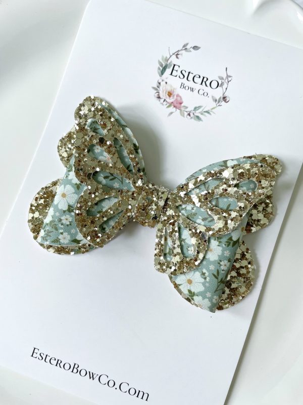 3.5” The Nora Butterfly Hair Bow