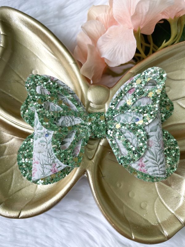 3.5” The Josie Butterfly Hair Bow - Image 2