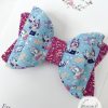 3.5” Pups At The Pool Hair Bow