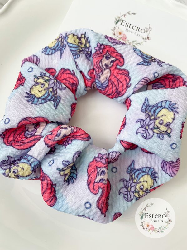 Pastel Under the Sea Scrunchie
