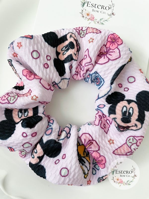 Hawaiian Mouse Friends Scrunchie - Image 2