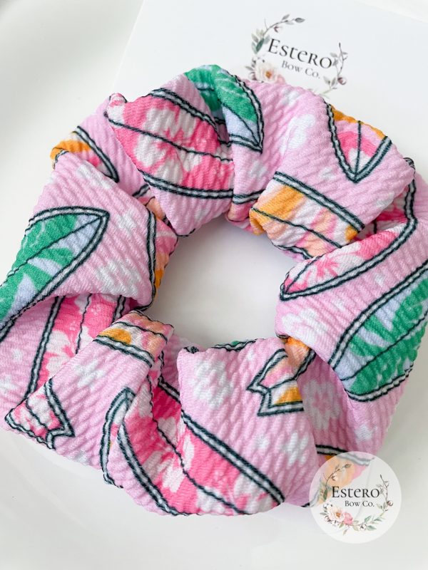 Flower Surf Board Scrunchie - Image 2