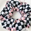 Checkered Shoes Scrunchie - Image 2