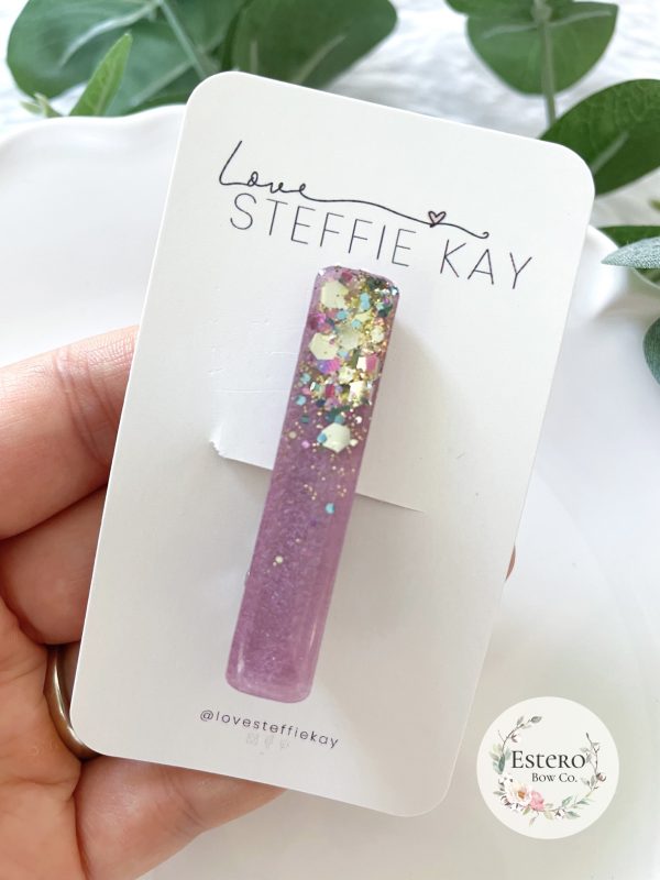 Resin Hair Clip | Love Steffie Kay