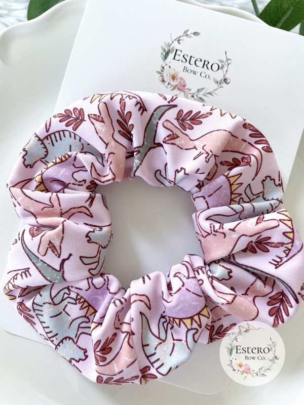 Girly Dino Swim Scrunchie - Image 2