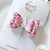 3.5” Floral Mouse Hair Bow - Image 2