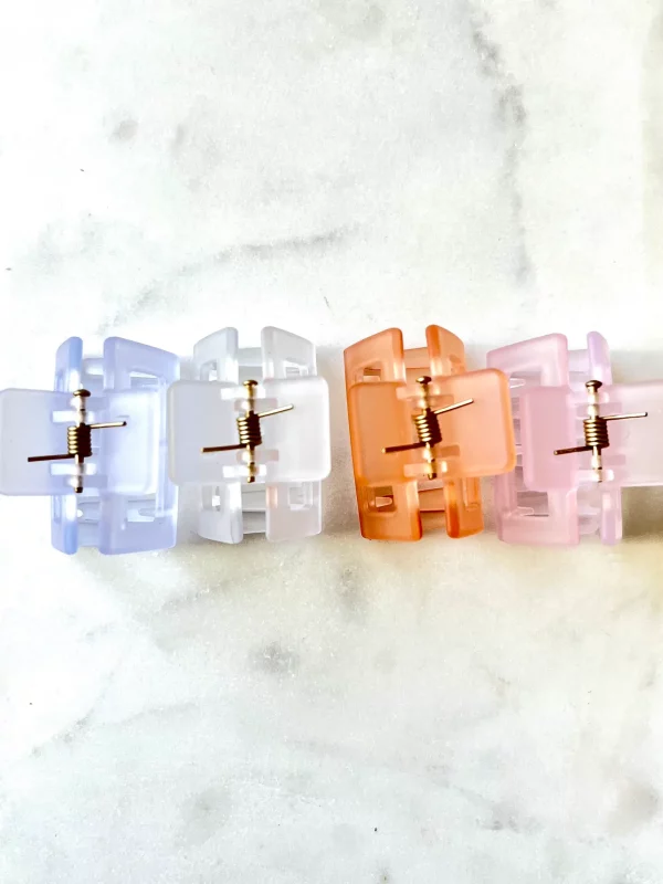 Small 1.6" Square Hair Claws | Frosting Company - Image 2