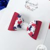 3" Patriotic Butterflies Hair Bow