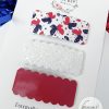 The Patriotic Butterflies Snap Clip Set