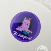 Be Magical Water Resistant Unicorn Sticker | Uplifter Sticker - Image 2