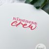 Kindness Crew Water Resistant Sticker | Uplifter Sticker
