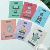 Robot Affirmation Water Resistant Sticker | Uplifter Sticker