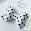 3.5” The Black and White Bow
