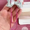 Floral Bow Planner Clip/Bookmark - Image 3