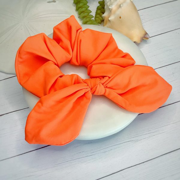 Orange Swim Scrunchie