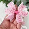 Musical Notes Ribbon Pinwheel Hair Bow