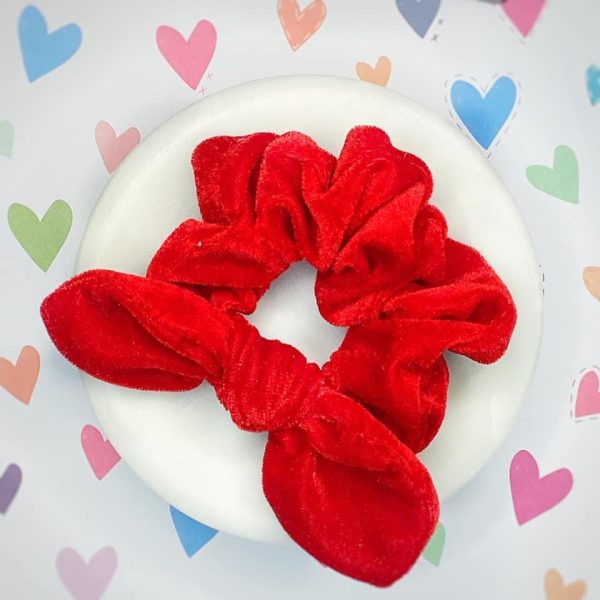 Red Velvet Valentine's Day Scrunchie