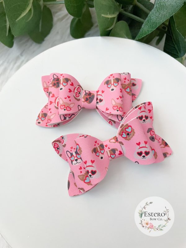 3" Puppy Love Hair Bow