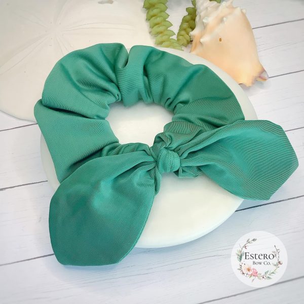Sea Green Swim Scrunchie