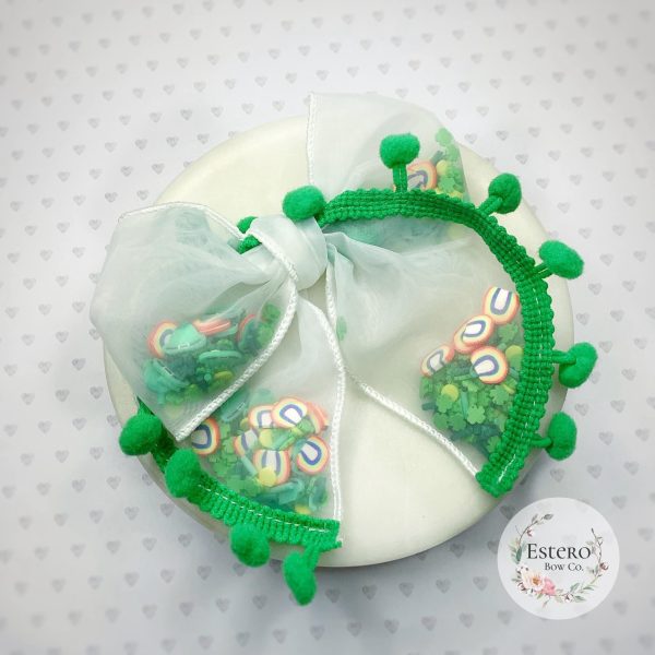 St. Patrick's Day Shaker Fable Bow