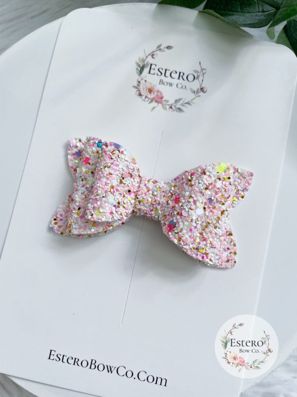 3" Sparkle Pop Glitter Bows - Image 5