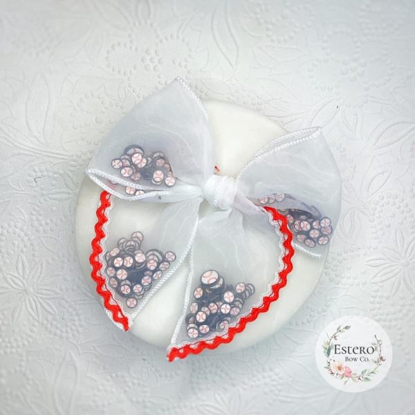 Baseball Shaker Fable Bow