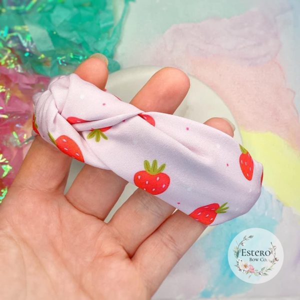 Strawberry One Size Headband