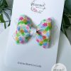 3.5” Pineapple Hair Bow - Image 2