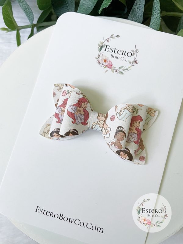 3" Princesses Hair Bow