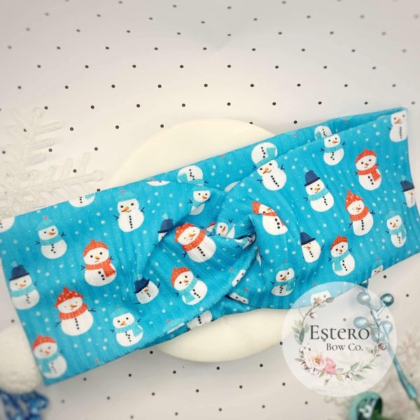 Snowman Adult Twist Headband