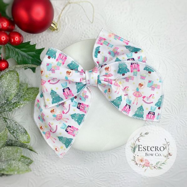4.5" Nutcracker Fable Bow