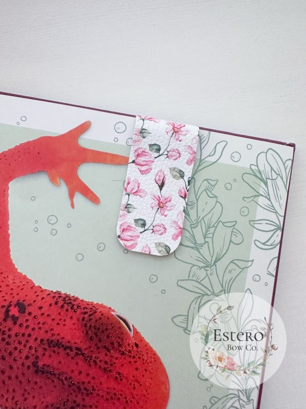 Floral Magnetic Bookmark