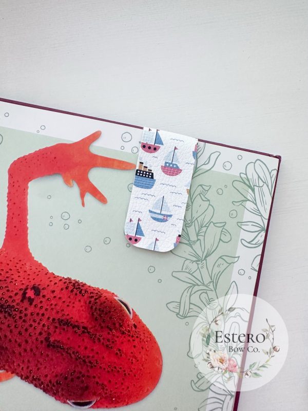 Boat Magnetic Bookmark