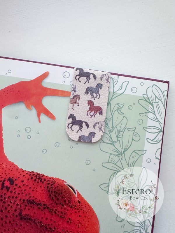 Horses Magnetic Bookmark