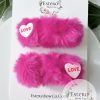 Valentine's Day Hair Clip Set - Conversation Heart Hair Clip - Image 2