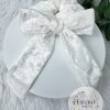 Crushed Velvet Bow Scrunchie - Image 2