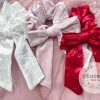 Crushed Velvet Bow Scrunchie