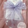 5.5" Heart Tulle Coquette Bow - Image 4