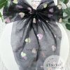 5.5" Heart Tulle Coquette Bow - Image 7